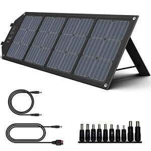 Mobile Solaranlage powkey Solarpanel Faltbar 100W