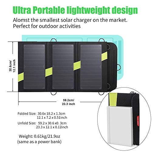 Mobile Solaranlage X-DRAGON 20W tragbares Solarladegerät
