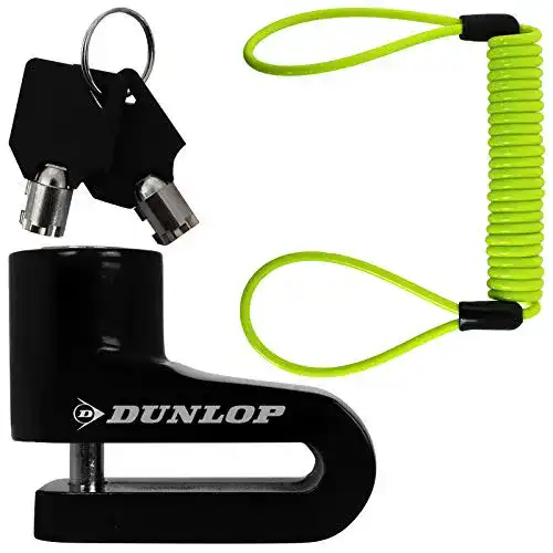 Motorrad-Diebstahlschutz Dunlop Automotive, Schloss