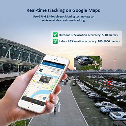 Motorrad-Diebstahlschutz Zeerkeer GPS Tracker, 5000mAh