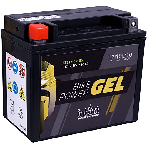 Die beste motorradbatterie 12 v 10 ah intact bike power gel12 12 bs Bestsleller kaufen