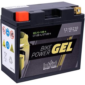 Motorradbatterie 12 V 10 Ah Intact Motorrad Batterie Gel