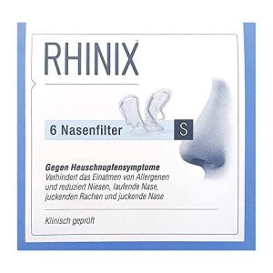 Nasenfilter RHINIX gegen Heuschnupfensymptome 6 Stück (S)