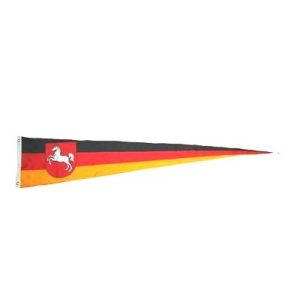 Niedersachsen-Flagge Fahnenwelt Langwimpel Niedersachsen