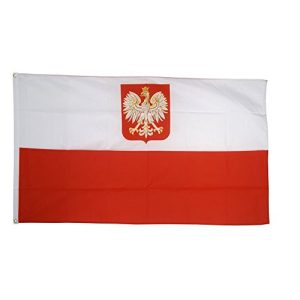 Polen-Flagge Flaggenfritze Fahne/Flagge Polen mit Adler