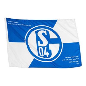 Schalke-Fahne FC Schalke 04 Schwenkfahne 100x150cm