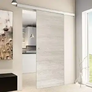 Schiebetür inova Holz- 880 x 2035 mm Pinie Cascina Alu