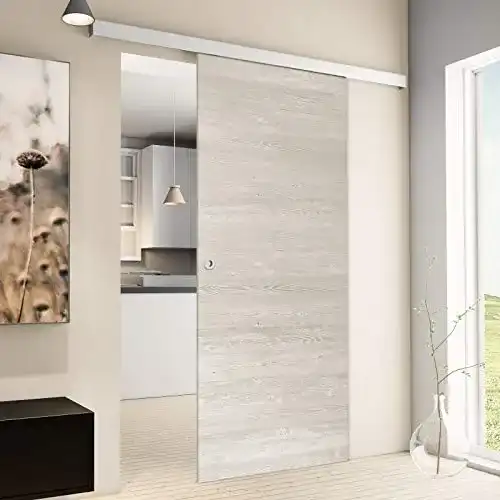Schiebetür inova Holz- 880 x 2035 mm Pinie Cascina Alu