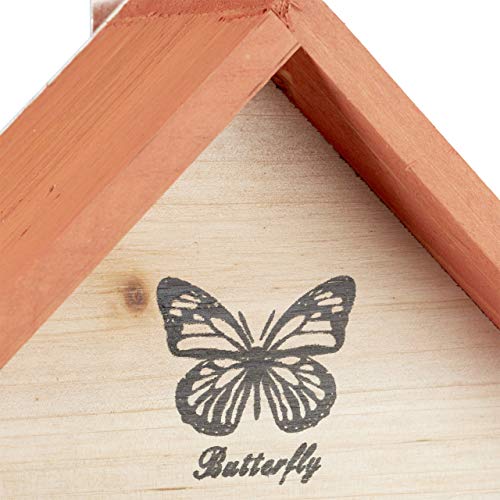 Schmetterlingshaus Relaxdays Insektenhotel Butterfly