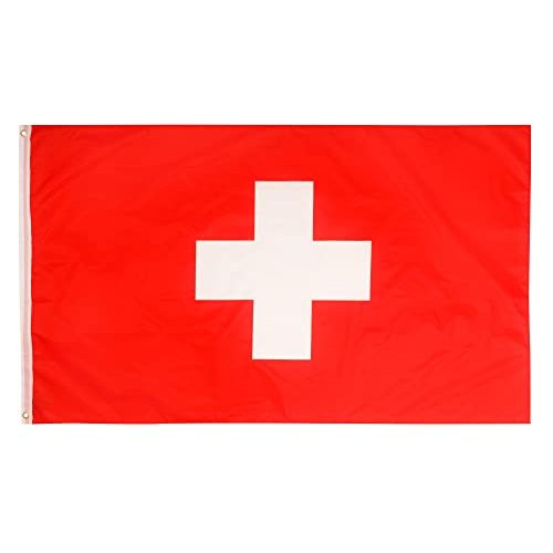 Die beste schweiz flagge aricona schweiz flagge 90x150 cm messing oesen Bestsleller kaufen