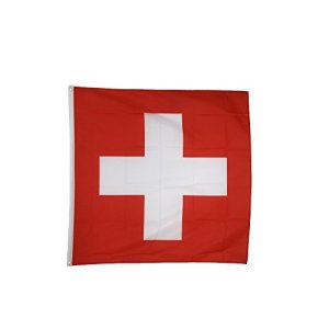Schweiz-Flagge Flaggenfritze Fahne/Flagge Schweiz 150 x 150 cm
