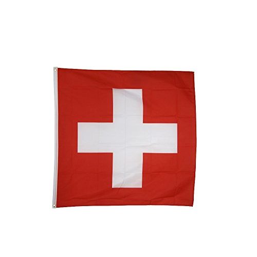 Die beste schweiz flagge flaggenfritze fahne flagge schweiz 150 x 150 cm Bestsleller kaufen