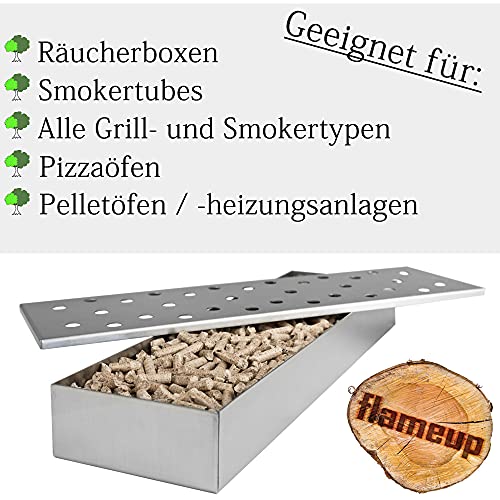 Smoker-Pellets Flameup Buche Pellets 15 kg 30 kg Grill Holz