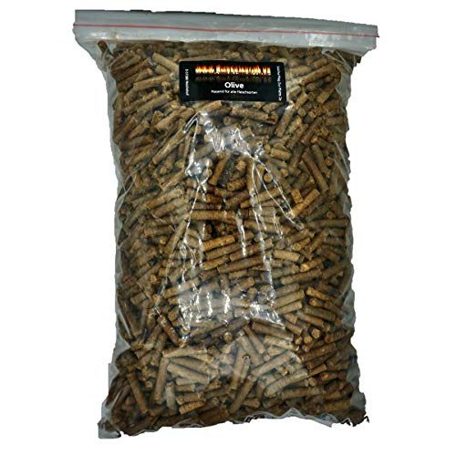 Die beste smoker pellets www smokerholz24 de bbq plag bbq pellets olive Bestsleller kaufen