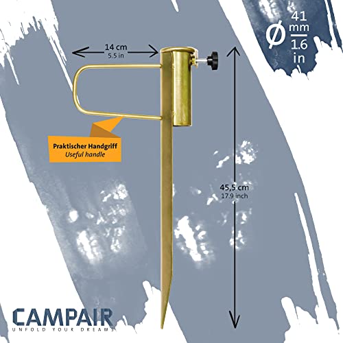 Sonnenschirmhalter für den Strand CampAir Universal, 46 cm
