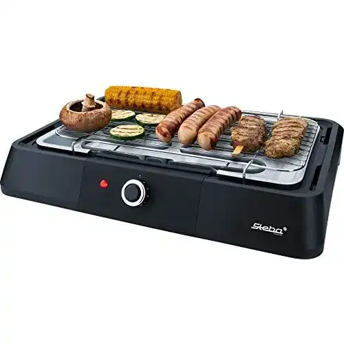 Steba-Grill Steba BBQ Tischgrill VG G20, Grillrost mit 39 x 22 cm