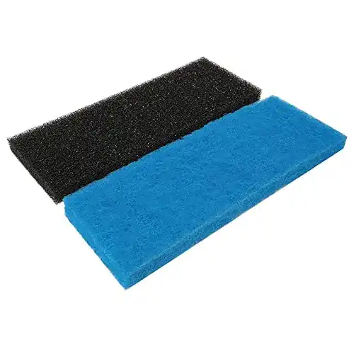Teichfiltermatten Powkoo Aquarium Filterschwämme, 2 Stück
