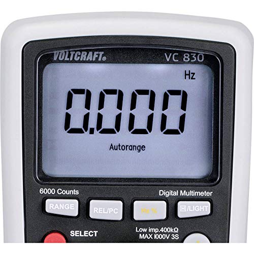 Voltcraft-Multimeter VOLTCRAFT VC830 Hand-Multimeter 1000 V