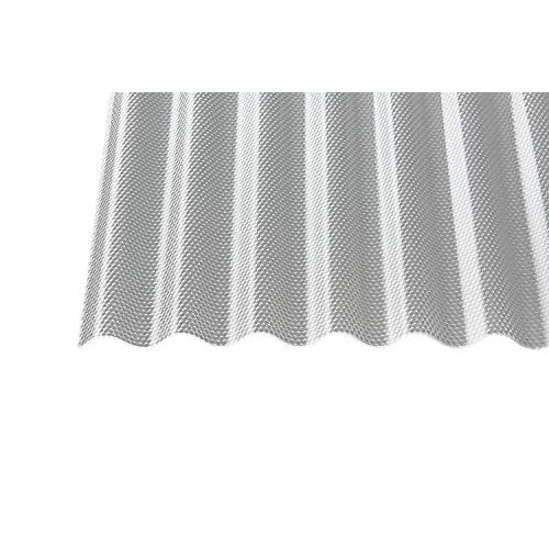 Wellplatten Polycarbonat Profilplatten Sinus 76/18 wabe Struktur