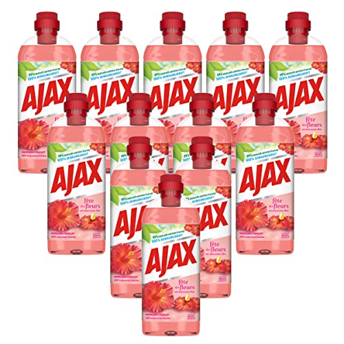 Die beste ajax allzweckreiniger ajax hibiskusbluetenduft 12 x 1l Bestsleller kaufen