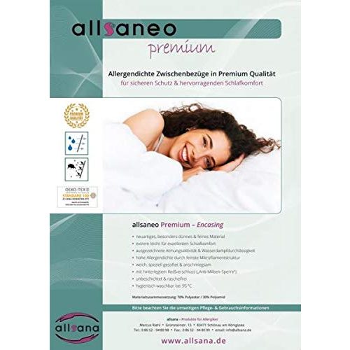 Allergiker-Bettwäsche allsana allsaneo Premium Encasing