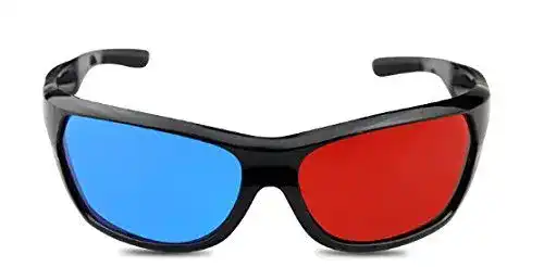Anaglyphenbrille PRECORN 3D Brille rot/Cyan hochwertig
