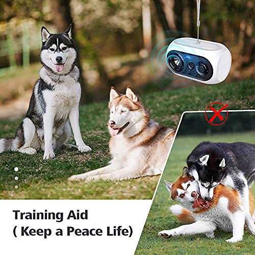 Anti-Bell-Gerät ULPEAK Antibell für Hunde, Ultraschall Hunde