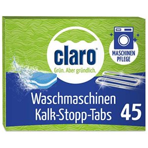 Anti-Kalk-Tabs Waschmaschine CLARO Kalk-Stopp Tabs 45 Stück