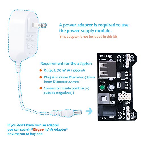 Arduino-LED ELEGOO Electronic Fun Kit Breadboard Kabel