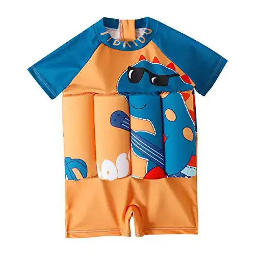 Badeanzug mit Schwimmhilfe COMIOR mit verstellbarem Auftrieb
