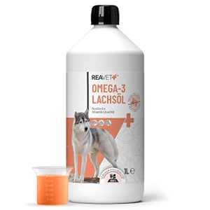 Barf-Öl ReaVET Premium Lachsöl Hunde 1 Liter, Omega 3 & 6