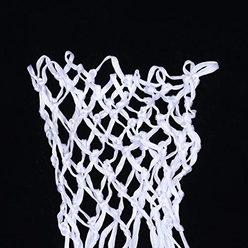 Basketballnetz LIOOBO -Ersatz Allwetter, 12 Loops (weiß)