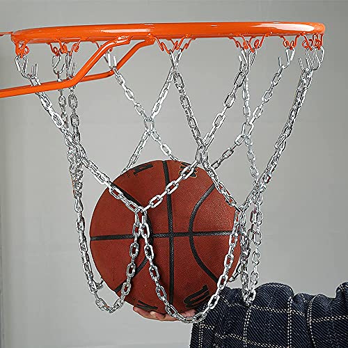 Basketballnetz YeenGreen Ersatz, Metall Outdoor, verzinkt