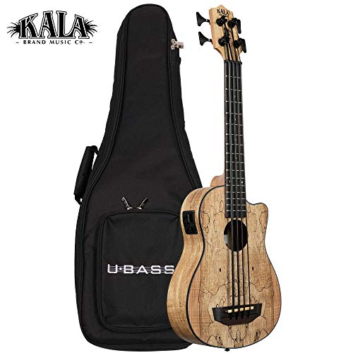 Die beste bass ukulele kala brand music co kala u bass spalted maple Bestsleller kaufen