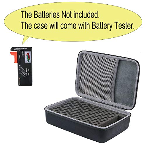 Batterie-Aufbewahrungsbox co2CREA mit Batterietester (BT-168)