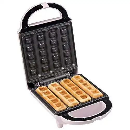 Bestron-Waffeleisen Bestron Waffeleisen für Waffelsticks, 460 Watt