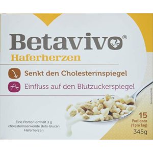 Beta-Glucan Betavivo knusprige Haferherzen, 15 Portionen