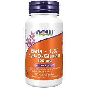Beta-Glucan Now Foods Beta 1,3/1,6-D-Glucan 100mg (90 Kapseln)