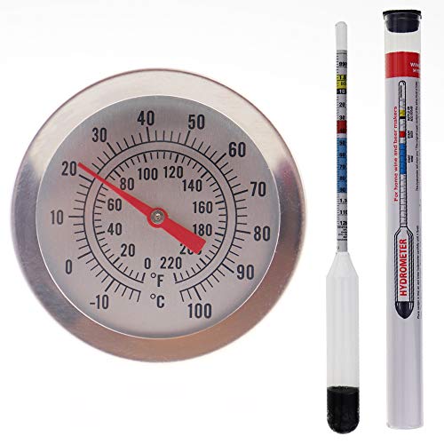 Die beste bierspindel thermometer world araeometer fuer hausbrauen Bestsleller kaufen
