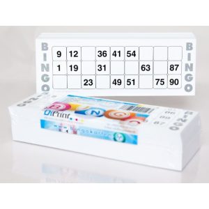 Bingo-Karten DiPrint 200 große Bingokarten für Senioren