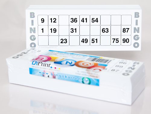 Die beste bingo karten diprint 200 grosse bingokarten fuer senioren 3 Bestsleller kaufen