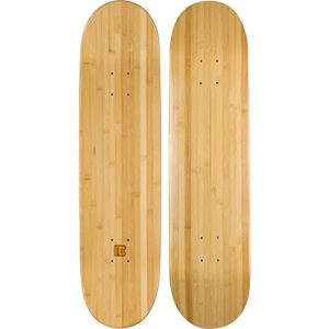 Blank-Deck Bamboo Skateboards Blank Skateboard Deck, POP