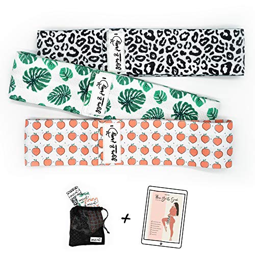 Booty-Band gym & juicy ® Booty Bands aus Stoff, 3er Set