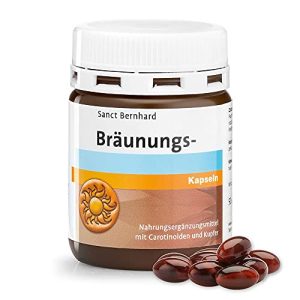 Bräunungskapseln Kräuterhaus Sanct Bernhard, Inhalt 90 Kapseln