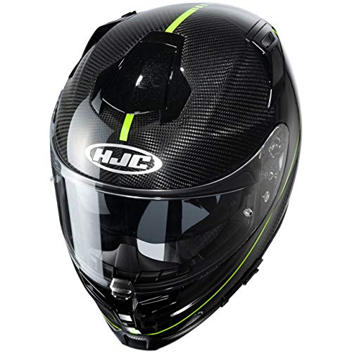 Carbon-Helm HJC Helmets Herren Nc Motorrad Helm, M