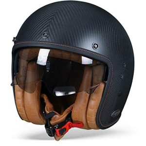 Carbon-Helm Scorpion Herren 81-261-10-07 Motorcycle Helmets