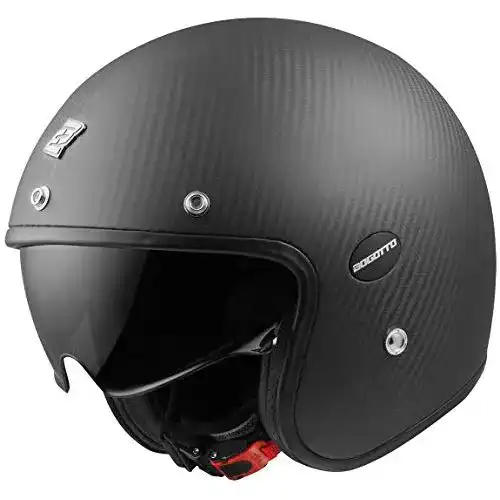 Carbon-Motorradhelm Bogotto V587 Carbon Jethelm