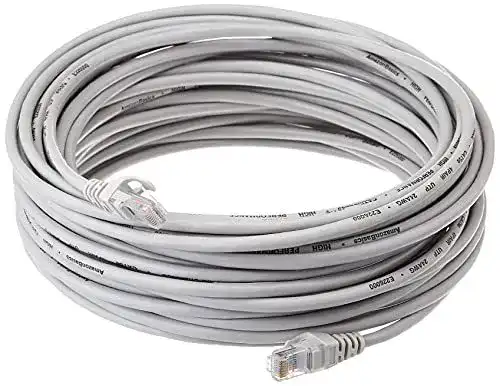 Cat5-Kabel Amazon Basics Ethernet-Netzwerkkabel, RJ-45, 15 m