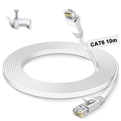 Die beste cat6 kabel glcon lan kabel 10meter cat 6 netzwerkkabel weiss Bestsleller kaufen