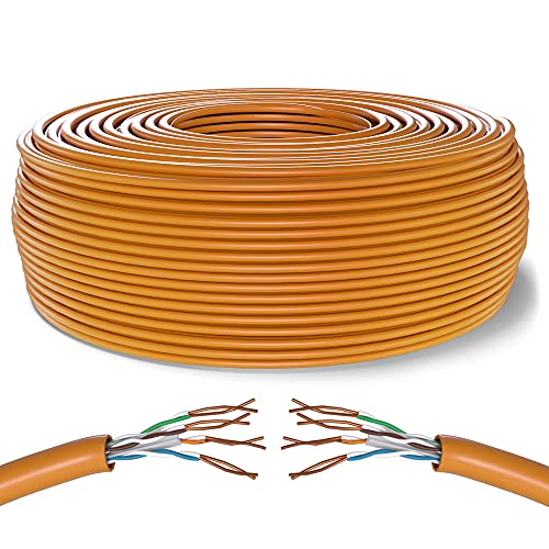 Die beste cat6 kabel mr tronic 100m ethernet netzwerk orange Bestsleller kaufen